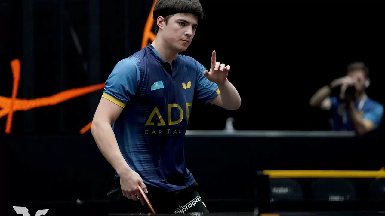 Алан Курмангалиев пробился в полуфинал престижного турнира WTT China Youth Smash