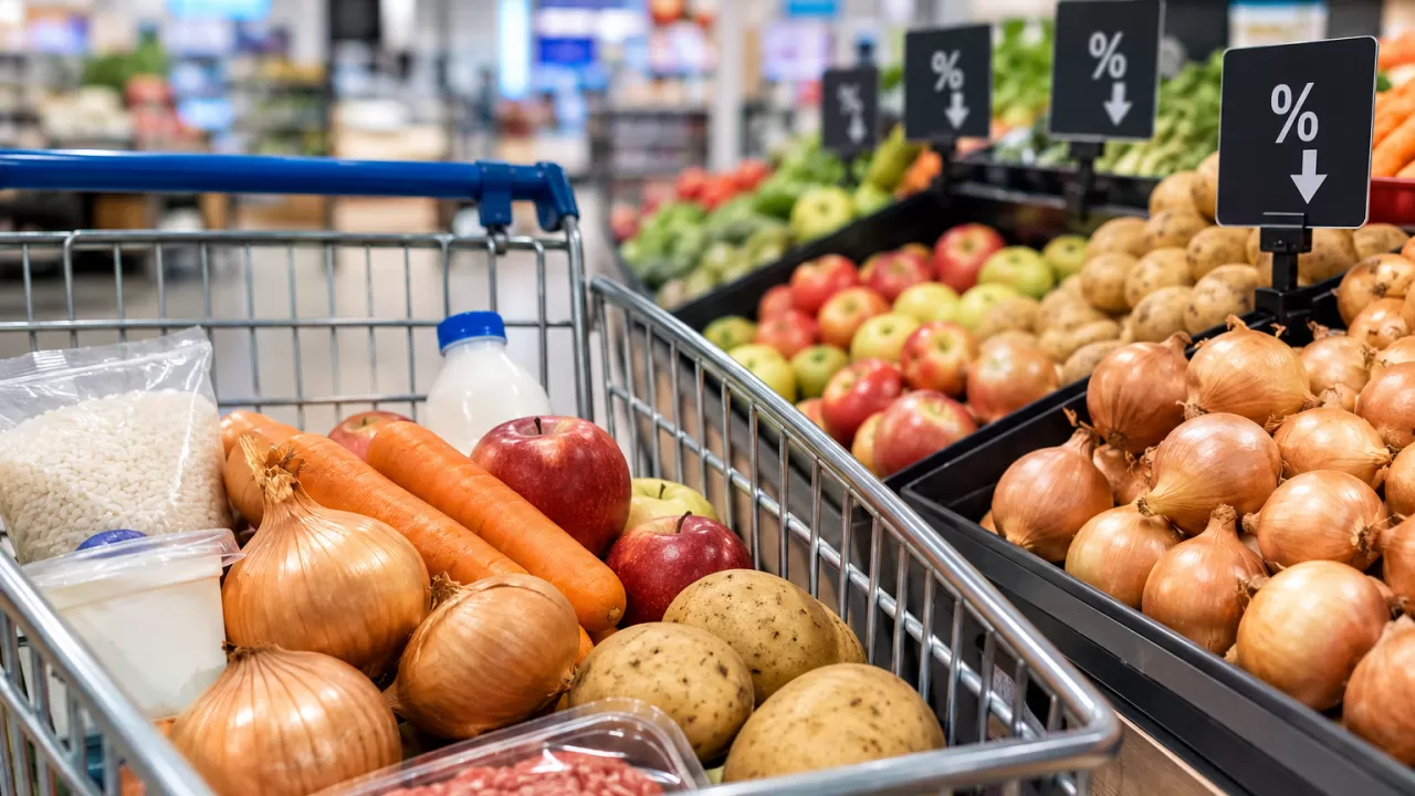 Какие продукты потянули цены вниз в Казахстане