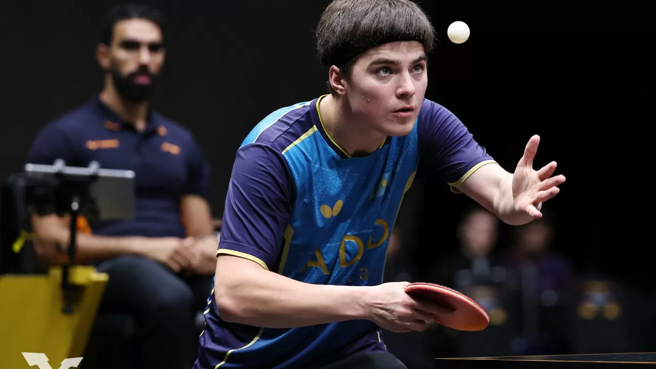 Шесть побед и историческое серебро: Курмангалиев второй на WTT China Youth Smash