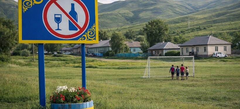 Жетісудағы ауыл 5 жыл бұрын ішімдіктен бас тартып, қылмыссыз ауылға айналды