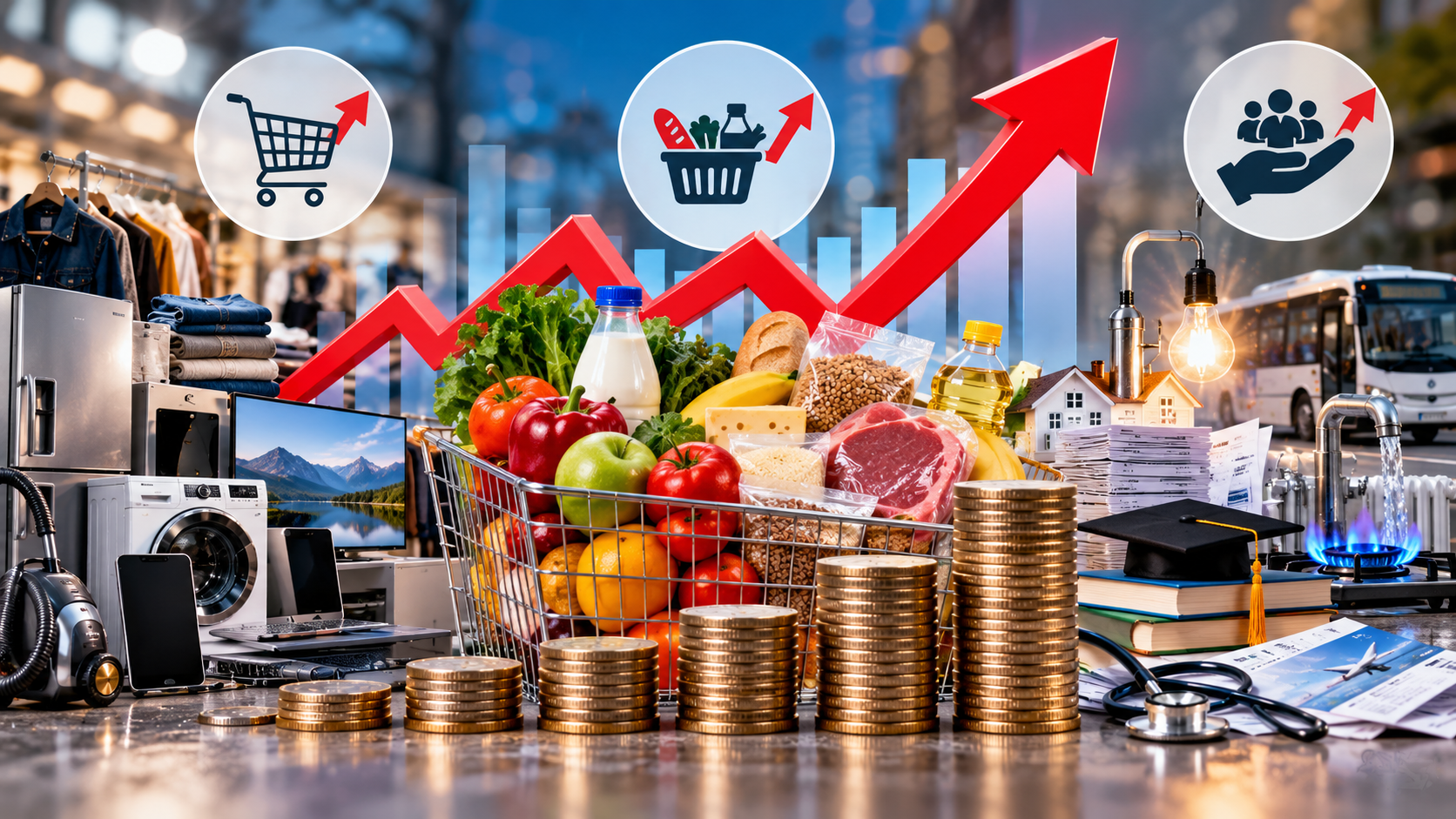 Инфляция в Казахстане замедлилась до 9,3%: что подешевело в сентябре 
