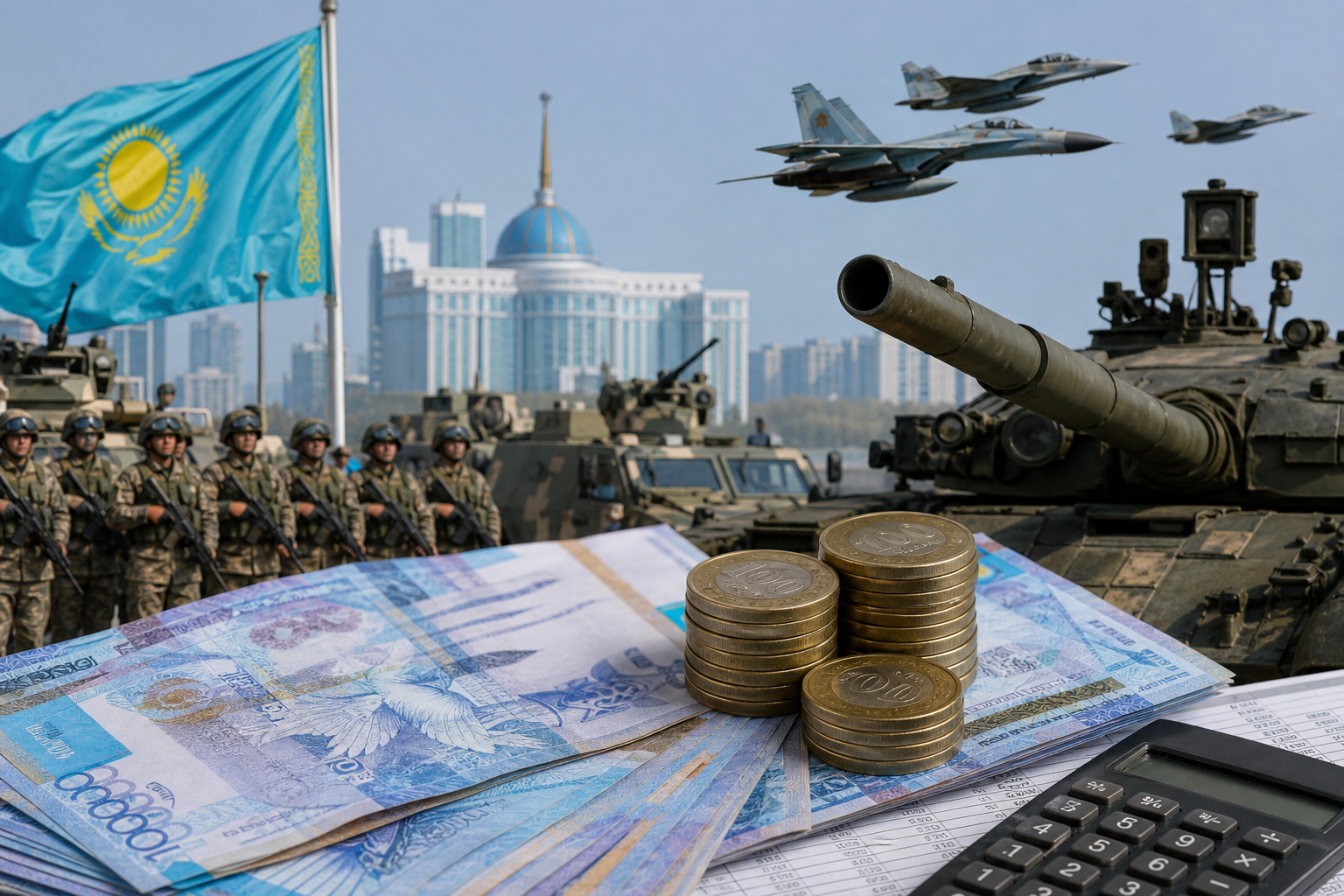 На вооружение и военную технику расходы выросли на 44%