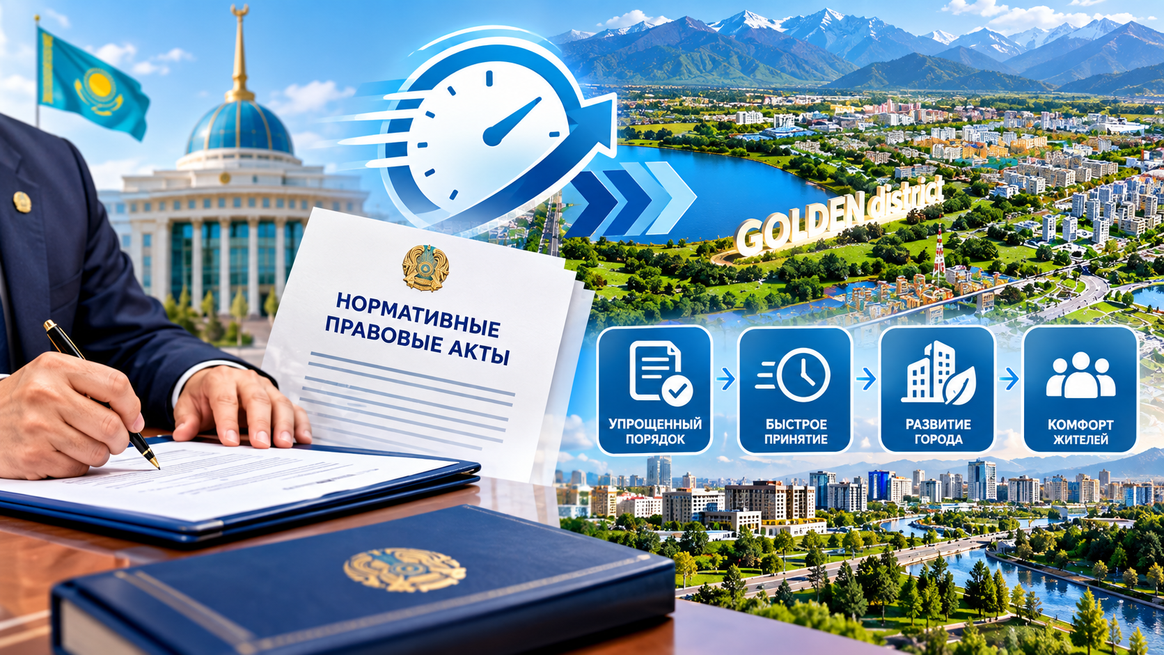 Алатау получил ускоренный режим принятия нормативных актов: что изменилось 