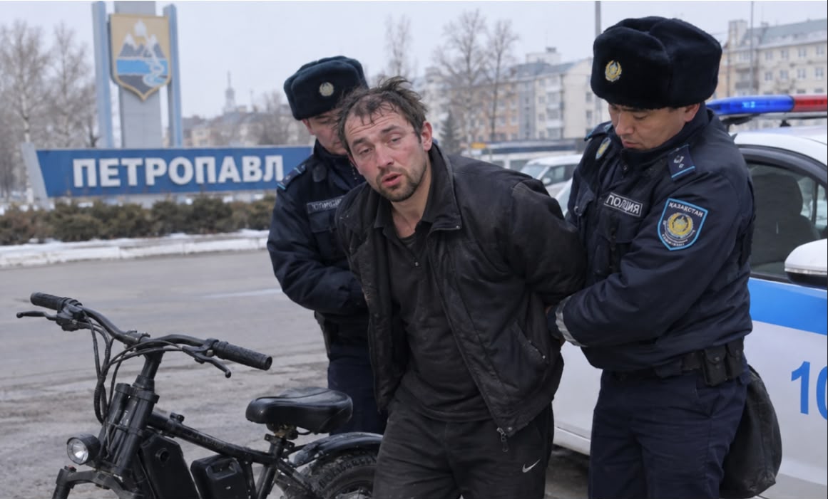 Петропавлда мас күйде электрвелосипед мінген ер адам 20 тәулікке қамалды