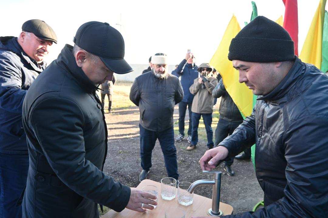 Республика күні қарсаңында Ақмола облысында жаңа топтық су құбыры іске қосылды