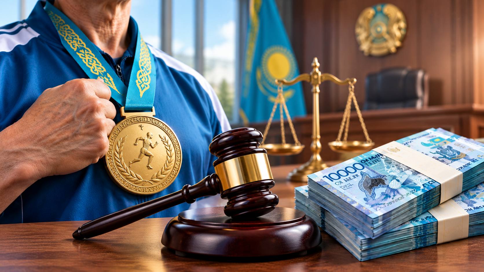 Оралдық ардагер палуан сот арқылы ақшалай сыйақыға қол жеткізді