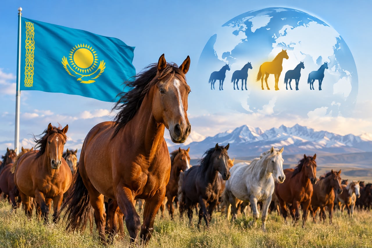 Қазақстан жылқы саны бойынша әлемдік ТОП-5 елдің қатарына енді