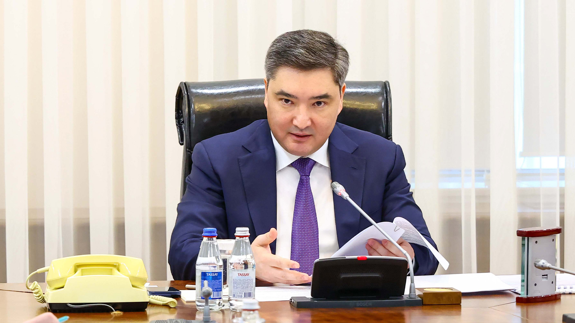 Тәртіп болмаса, елімізде экономикалық, әлеуметтік, саяси, басқа мақсаттарға қол жеткізу мүмкін емес &ndash; Олжас Бектенов