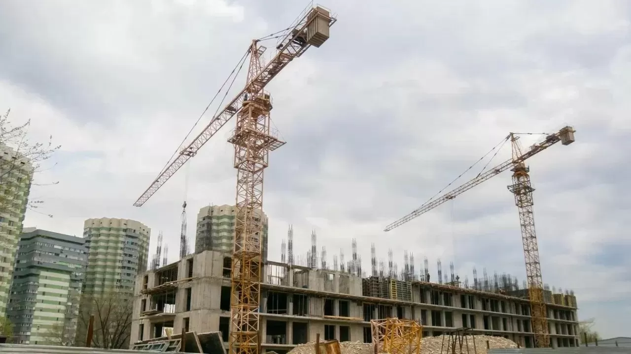 Строительный бум в Казахстане: где объемы работ выросли в 2,4 раза