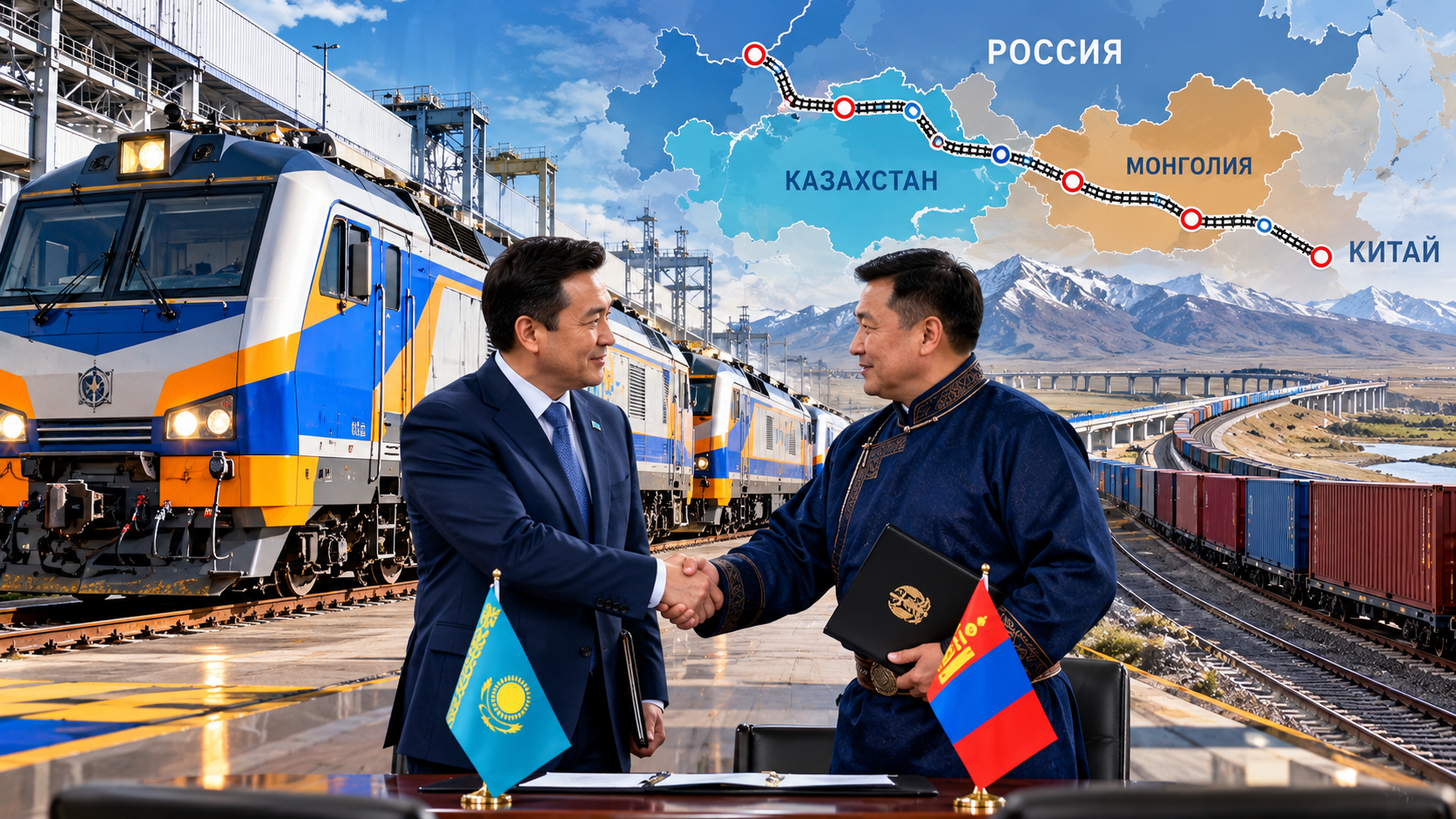 Монголия хочет увеличить закупки железнодорожной техники из Казахстана 