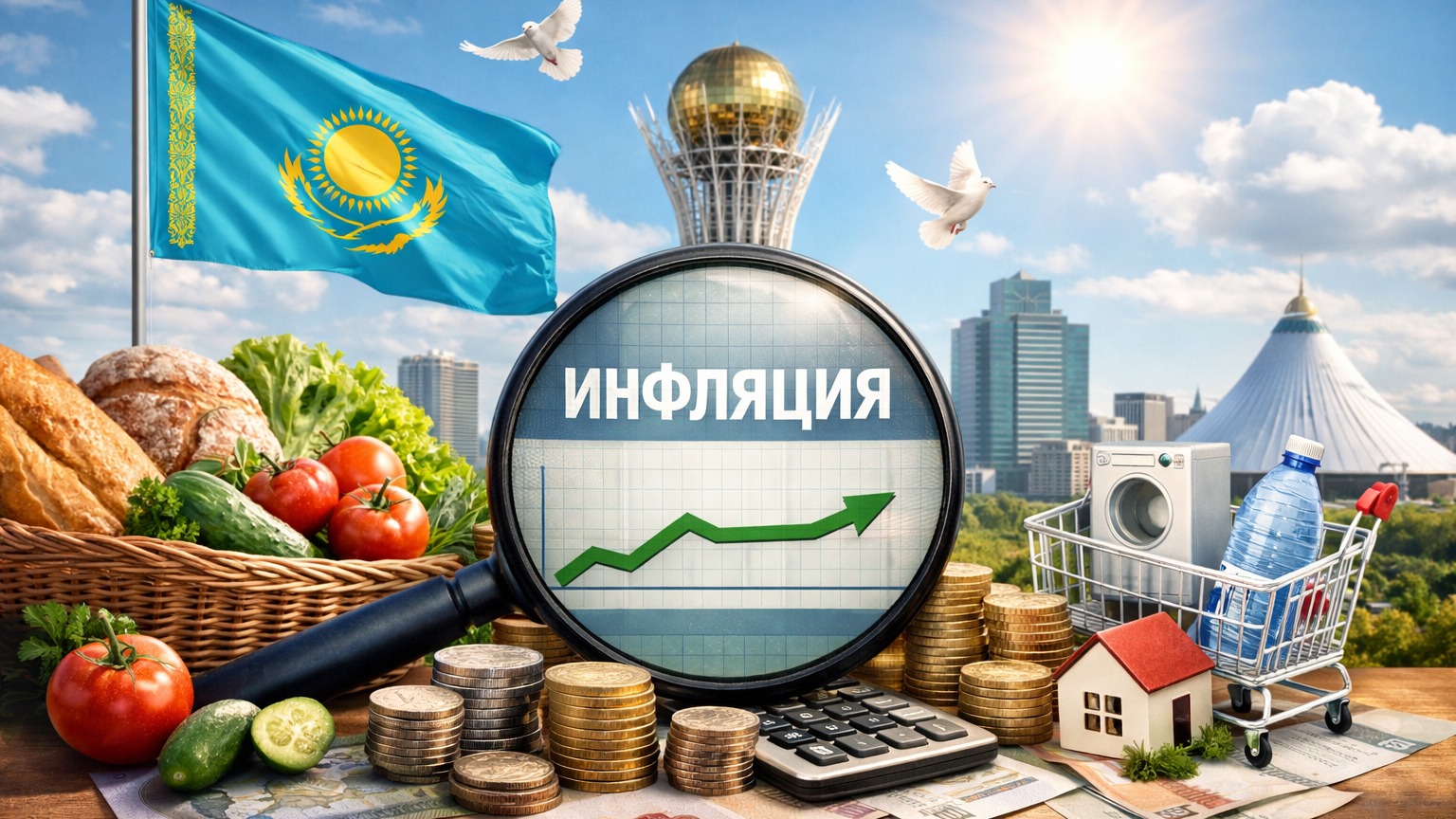 Қазақстанда жылдық инфляция баяулады 