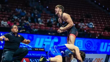 Казахстан завоевал второе золото ЧМ по борьбе U23 