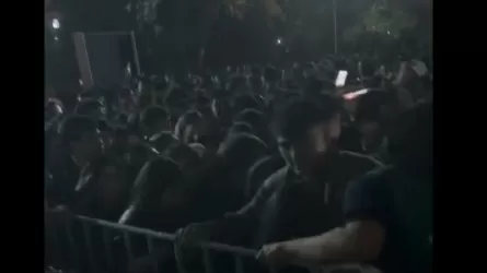 Давка произошла на концерте Кайрата Нуртаса в Шымкенте: есть пострадавшие