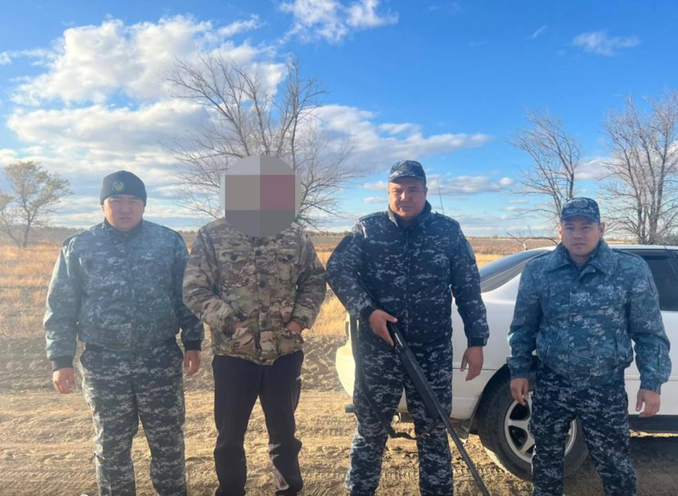 Жетісу облысында 31 жастағы ер адам заңсыз аңшылықпен айналысқан
