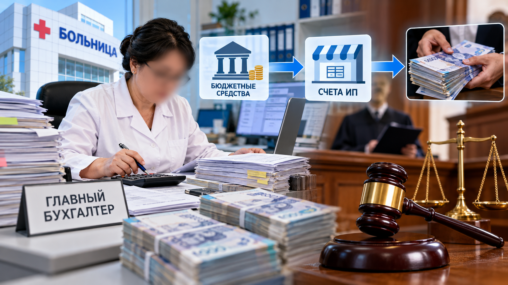 Как десятки миллионов тенге исчезли из бюджета больницы  