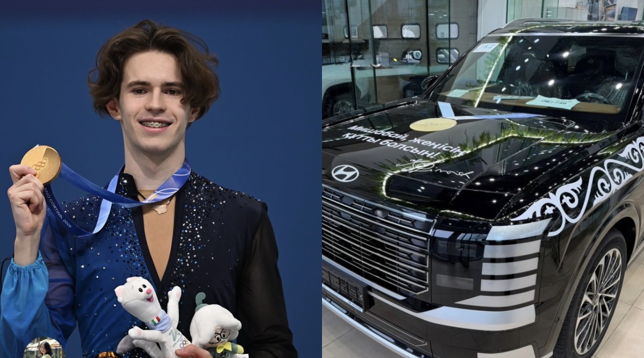 "Мишабай &ndash; Қазақстан мақтанышы": Димаш Құдайберген уәде еткен темір тұлпарын сыйлады