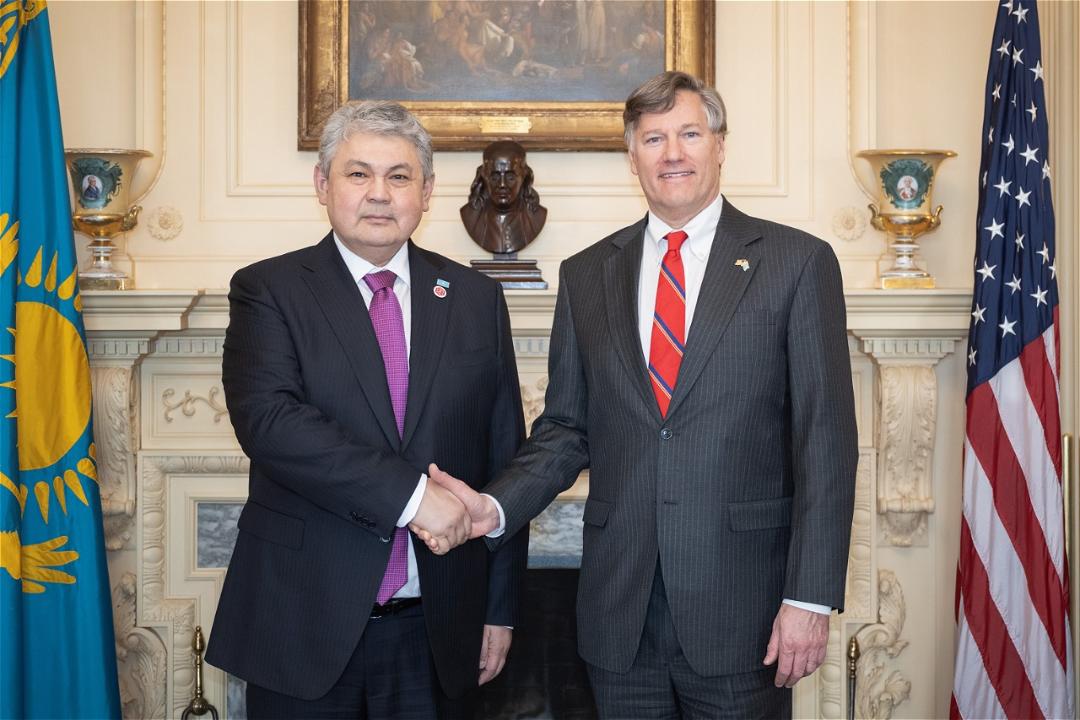 Қазақстан мен АҚШ стратегиялық әріптестікті тереңдету мәселелерін талқылады
