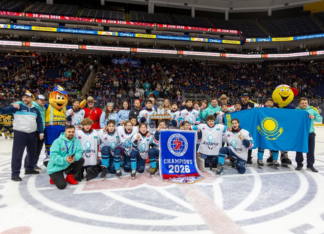 Қазақ жастары халықаралық хоккей жарысында чемпион атанды