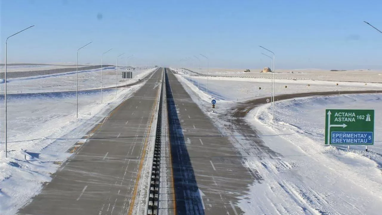 "Астана &ndash; Павлодар" автомобиль жолында жылдамдық төмендетіледі
