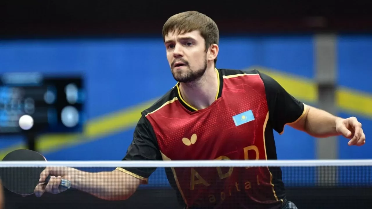 Кирилл Герасименко үстел теннисінен Сингапурда өткен турнирде өнер көрсетті 