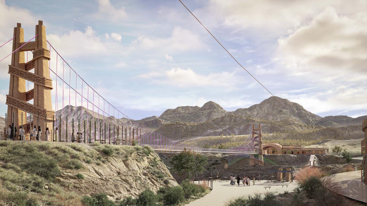 Кегендегі Қара шатқалда 1,5 млрд теңгелік аспалы әйнек көпір салынады