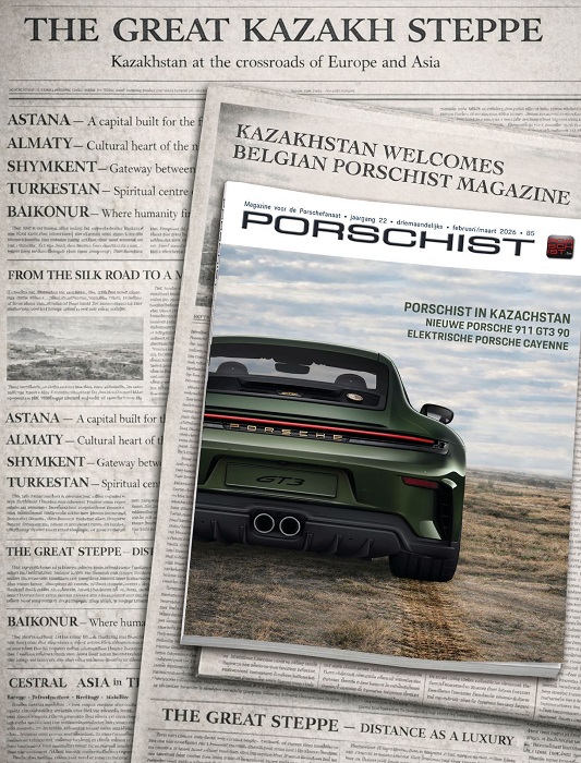 Еуропалық Porschist журналы арнайы шығарылымын Қазақстанға арнайды