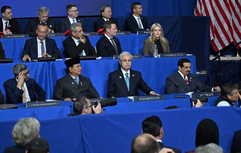 Мемлекет басшысы Бейбітшілік кеңесінің алғашқы отырысына қатысты