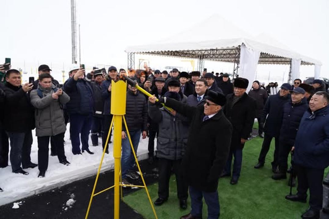 Созақ ауданына алғаш рет табиғи газ берілді 
