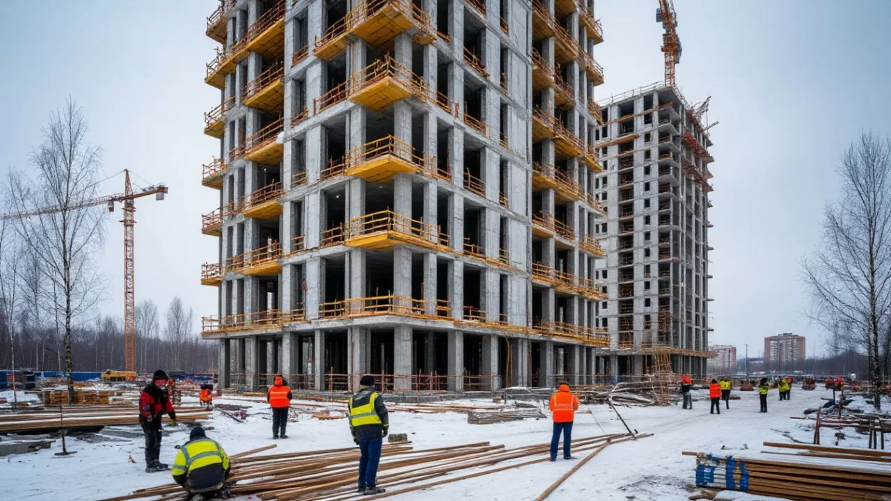 Крупный застройщик Казахстана влезает в большие долги