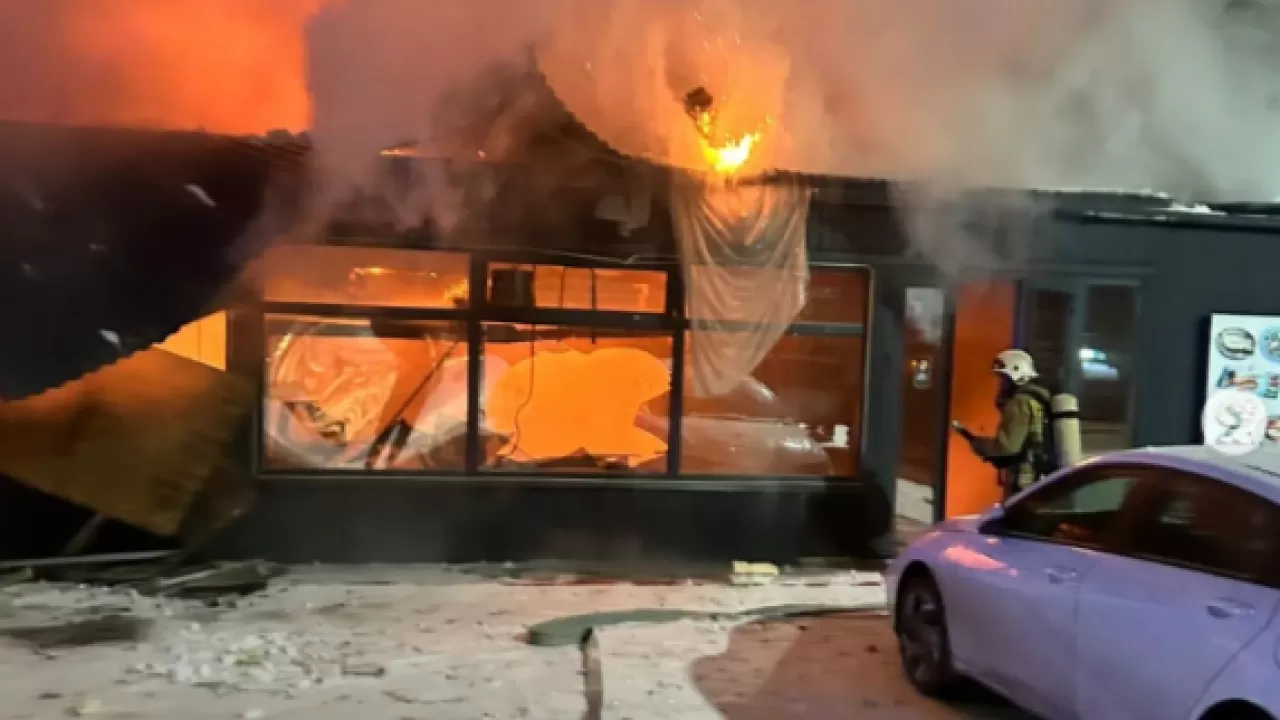 Cемь человек погибли при взрыве кафе в Щучинске 