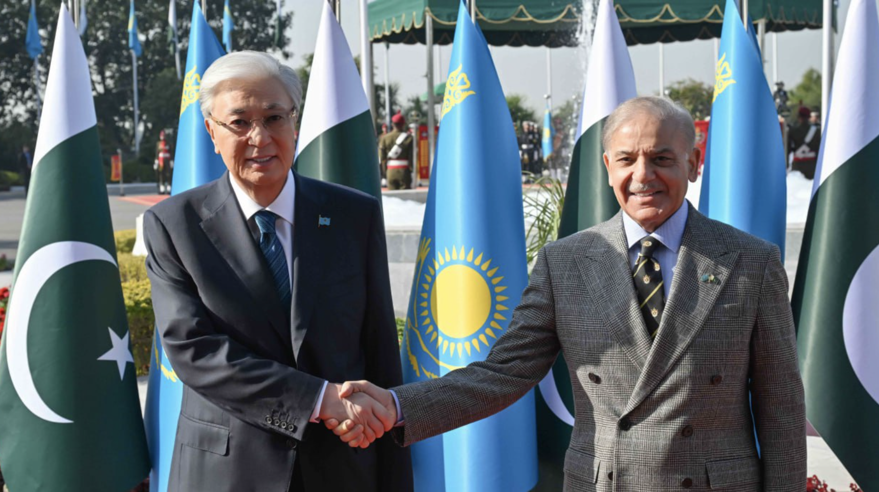 Пәкістанда Президент Қасым-Жомарт Тоқаевты ресми қарсы алу рәсімі өтті