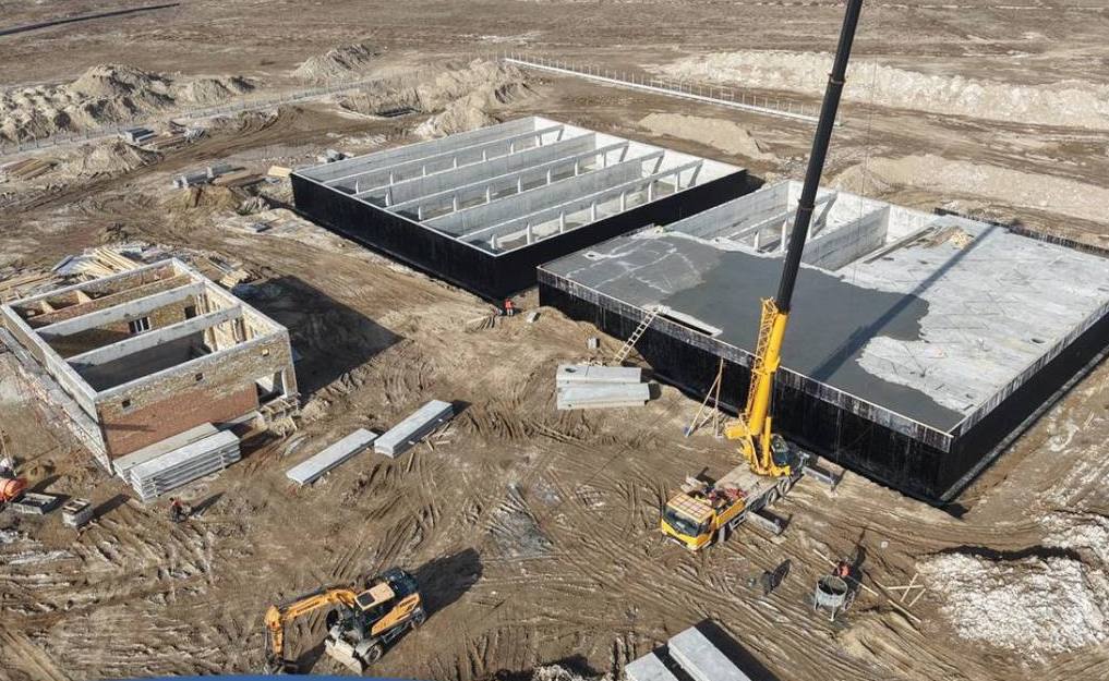 Шардара топтық су құбырының құрылысы 70%-ға аяқталды