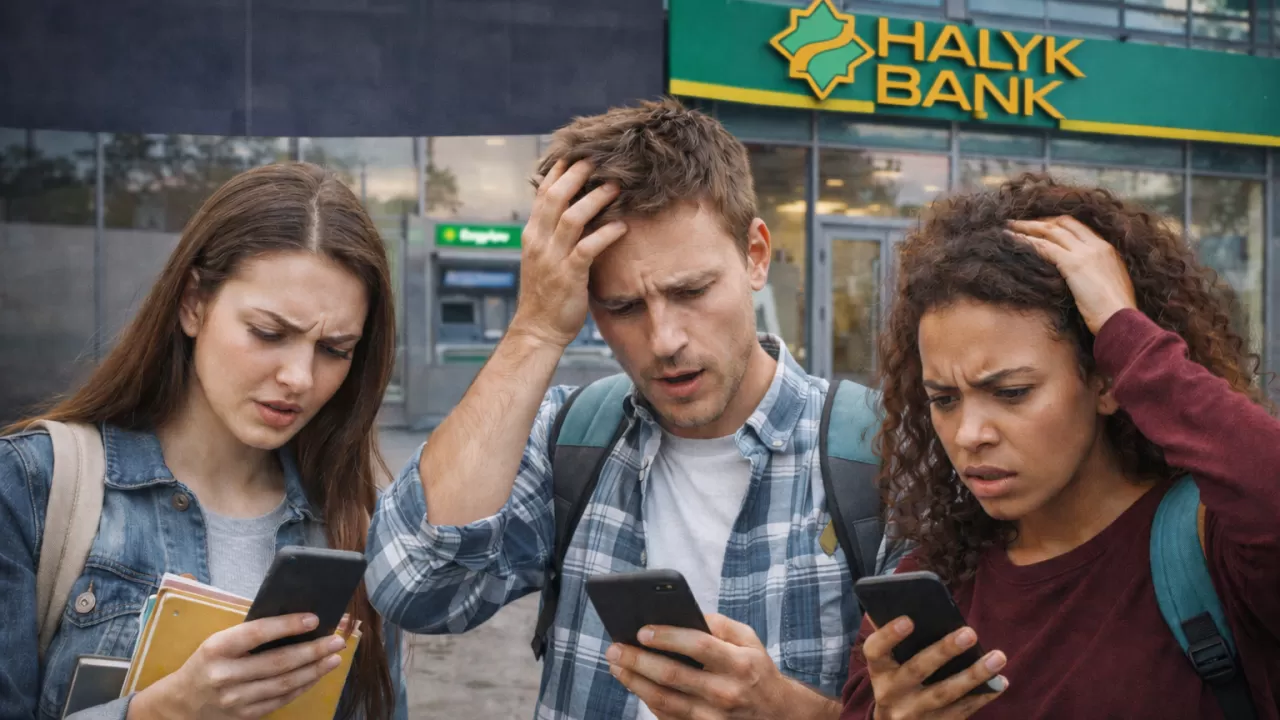 Студенты не получат стипендию через Halyk Bank?