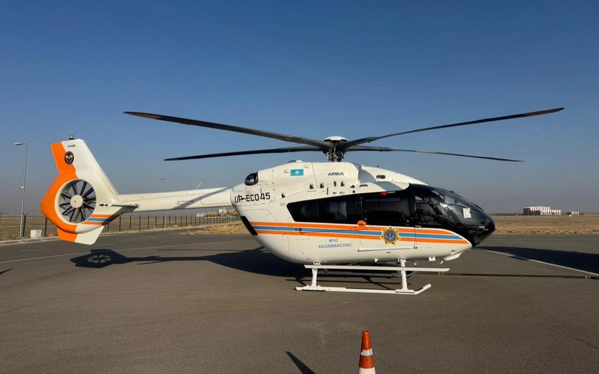 ТЖМ санавиациясы баланы шұғыл түрде Атырау қаласындағы ауруханаға жеткізді