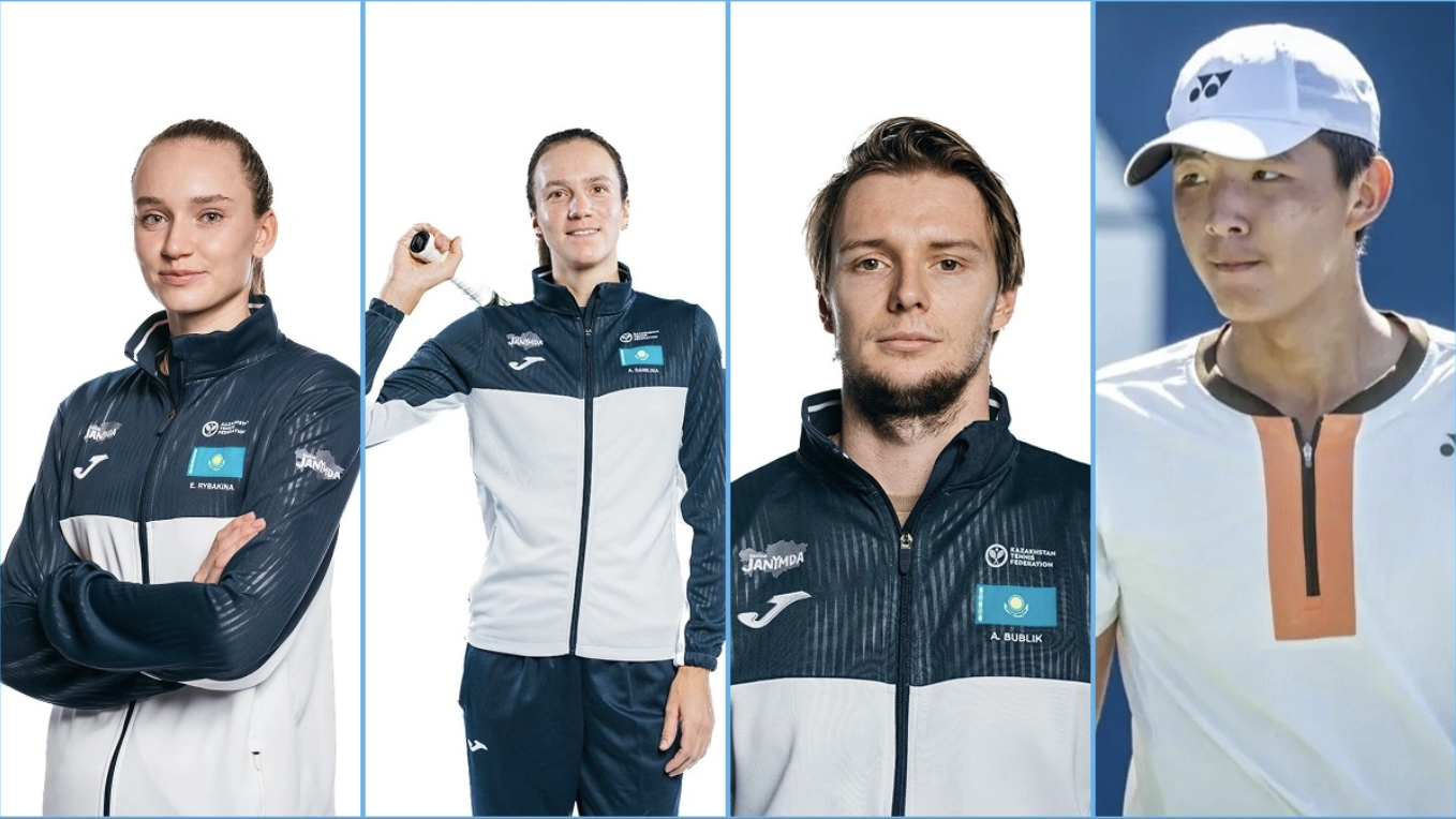 Қазақстандық 4 теннисші алғаш рет әлемдік рейтингтің топ-10 қатарына енді