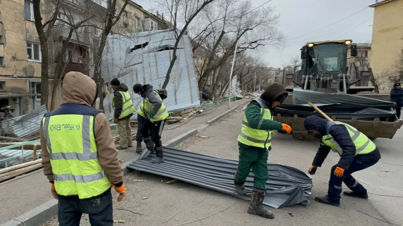 Алдағы күндері Қонаев қаласында қайта дауыл cоғуы мүмкін