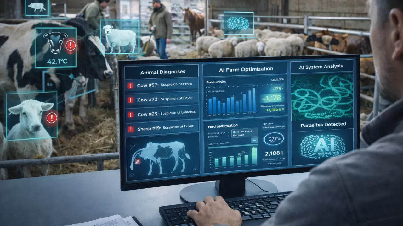 В Казахстане ИИ начал следить за скотом 