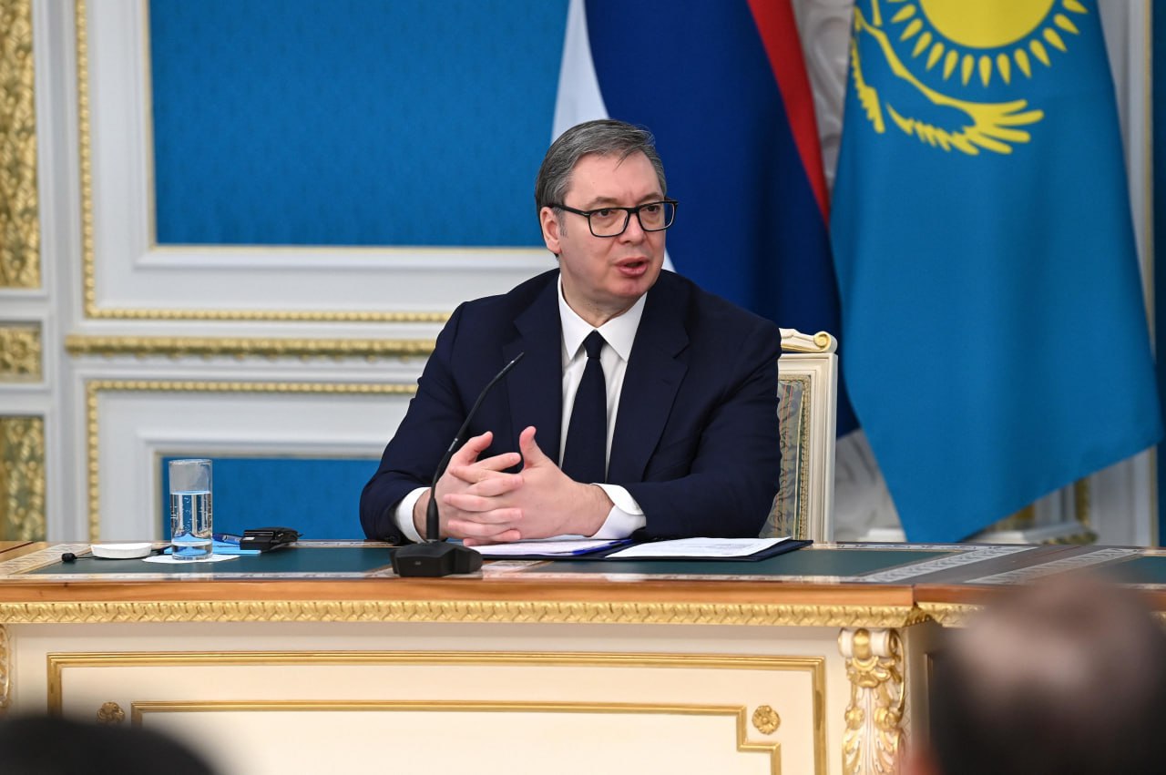 Александр Вучич қазақстандық арнайы жасақ сарбаздарының жетістіктеріне тәнті болды