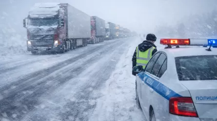 1200 фур застряли в Жамбылской области 