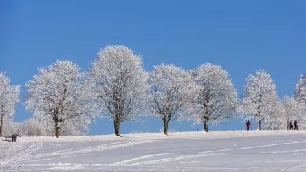 Снег с дождем и сильный мороз: погода в Казахстане останется неустойчивой