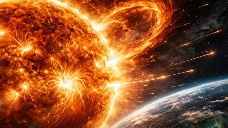Магнитная буря 27 февраля 2026: ждать ли новый удар Солнца и солнечный шторм 
