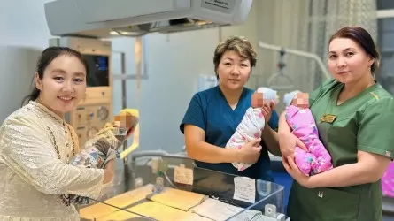 Алматыда үшем дүниеге келді