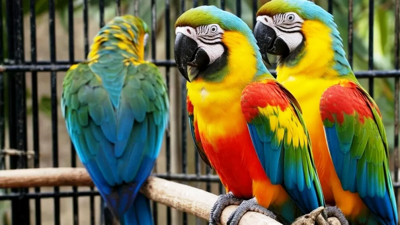 Житель Японии взял в заложники попугаев