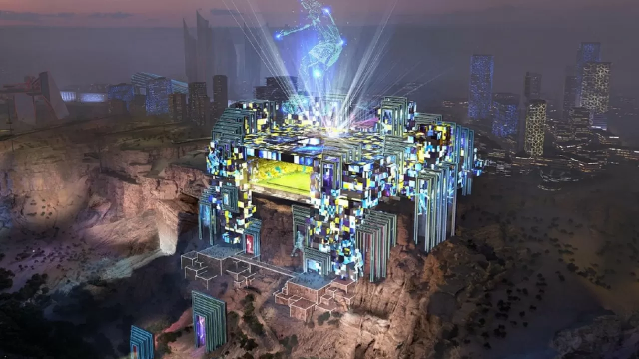  Сауд Арабиясында болашақтың стадионы салынып жатыр