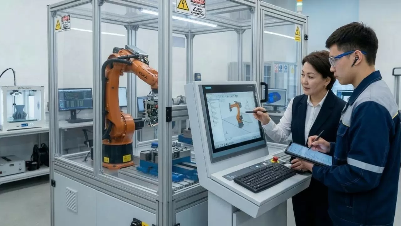 ИИ помогает студентам казахстанских колледжей освоить рабочие профессии 