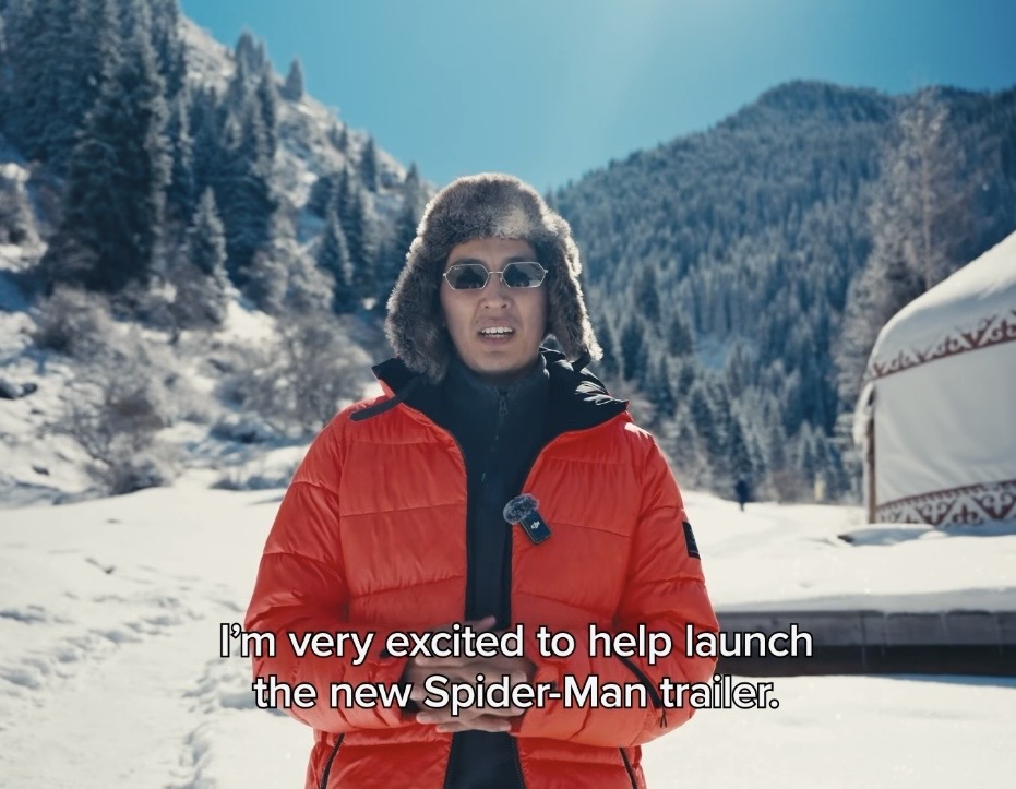 Sony Pictures қазақстандық блогерді "Өрмекші адам" трейлерінің әлемдік премьерасына таңдады