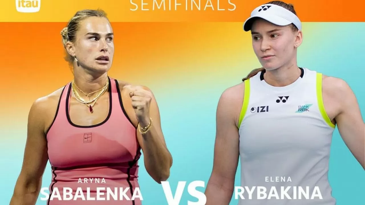 Елена Рыбакина мен Арина Соболенко Майамиде кездеседі 