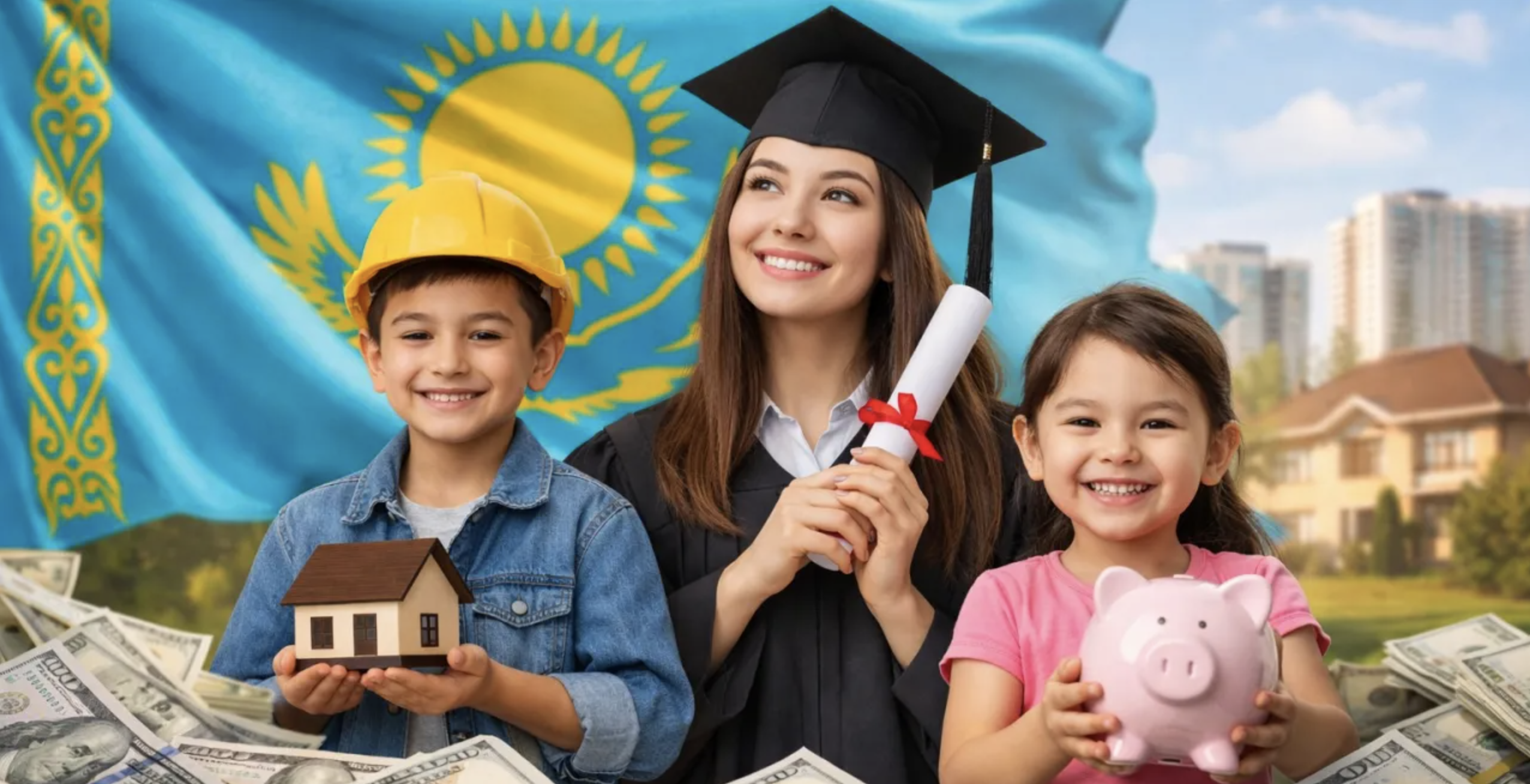 "Ұлттық қор &ndash; балаларға": 41,84 млн-нан аса АҚШ доллары  тұрғын үй және білім алуға бағытталды
