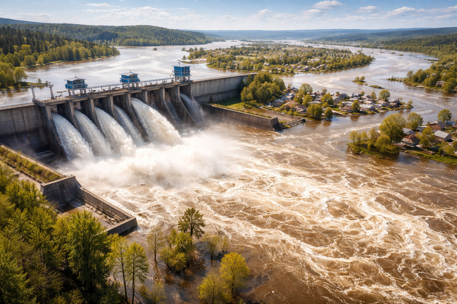 Паводки-2026: оперативные данные о ситуации на водохранилищах РК на 30 марта 