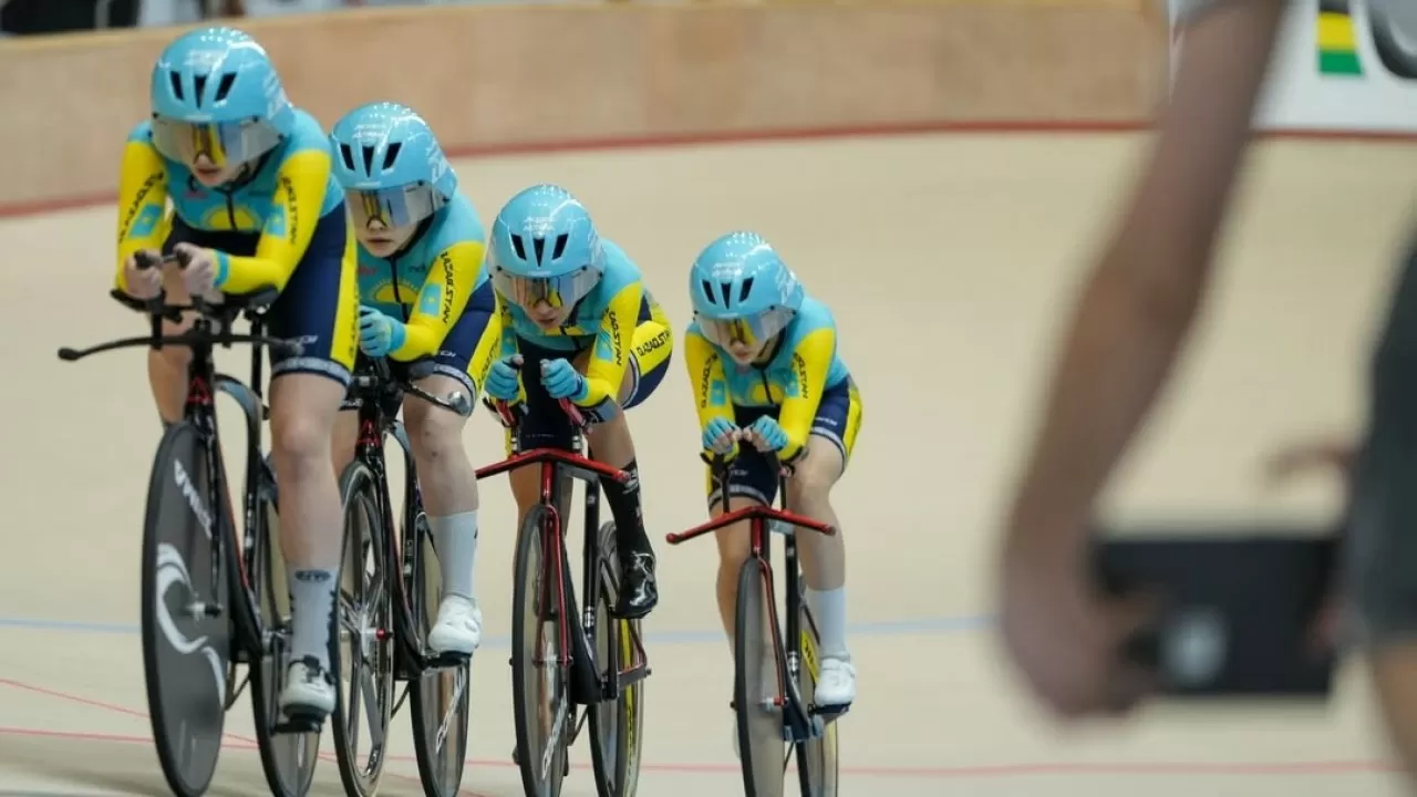 Чемпионат Азии по велоспорту на треке: Казахстан завоевал первую медаль 